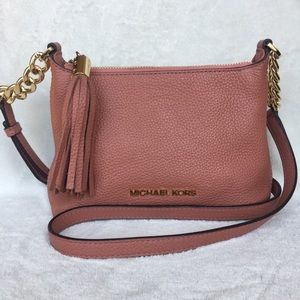 Michael Kors Weston Small Messenger Leather Bag